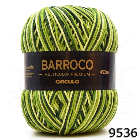 BARBANTE BARROCO MULTICOLOR PREMIUM COR 9218 