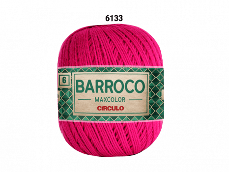 BARBANTE BARROCO MAXCOLOR Nº6 – 400G